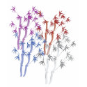 Lavendar Bamboo, Red Bamboo, Blue bamboo, Bam... t-shirts
