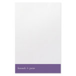 Lavendar Banner :: Stationery