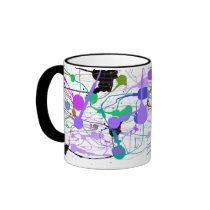 Lavendar Carousell Coffee Mug