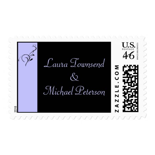 Lavendar Elegance Postage Stamp