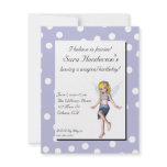 Lavendar Fairy Party Invitation