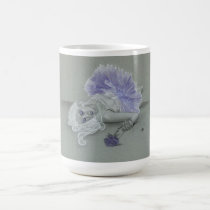 Lavendar gothic ballerina rose Mug mugs