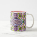 Lavendar Lilac Diamonds Coffee Mug