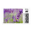 Lavendar • May Wedding Stamp