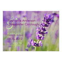 Lavendar • Save the Date Announcement invitations