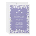 Lavendar Shoes Bridal Shower Invitation