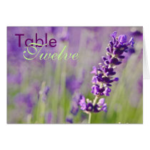 Lavendar • Table Card by SabineStGreetings Lavendar • Table Card