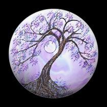 Lavendar Tree of Life magnets