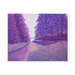 Lavendar Woods Postcard