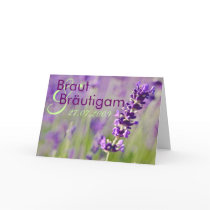 Lavendel • Save the Date Karte cards by SabineStGreetings Lavendel • Save the Date Karte cards