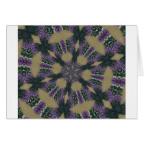 Lavender and Green kaliedoscope cards