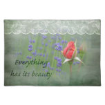 Lavender and Lace Roses Place Mats
