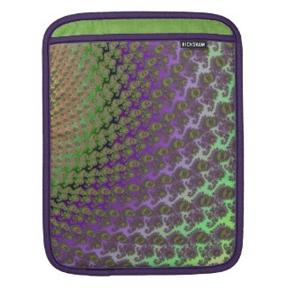 Lavender and Lime Abstract Fractal Skins