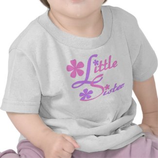 Lavender and Pink Little Sister shirt