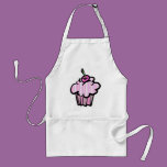 lavender and pink stripes cupcake