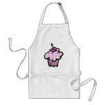 lavender and pink stripes cupcake aprons