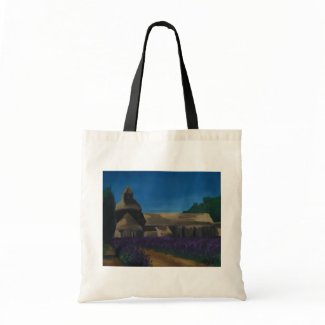 Lavender at the Sénanque Abbey bag