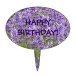 Lavender Birthday Cake Topper