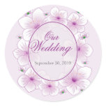 Lavender Blossom Flowers Romantic Wedding Favor