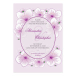Lavender Blossom Romantic Save The Date Mini
