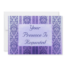 Lavender & Blue Damask