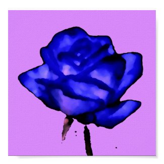Lavender Blue Poster print