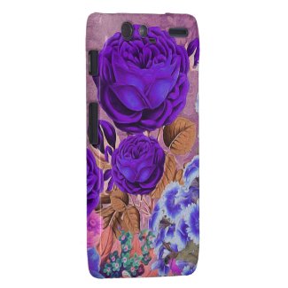 Lavender Blue Roses iPhone 4/4S Cases