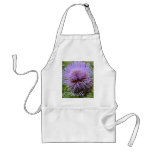 Lavender Blue Thistle Apron, Smock