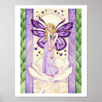 Lavender Blush 11"x14" Fairy Art Print