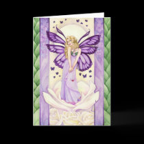 Lavender Blush Greeting Card, Customize It!