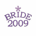Lavender Bride 2009 Customizable embroidered shirts