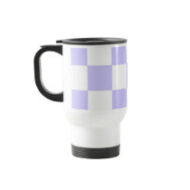 Lavender Checkered mugs