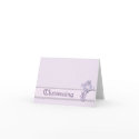 Lavender Christening Invitation cards