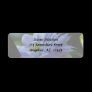 Lavender Clematis Flower Address Label