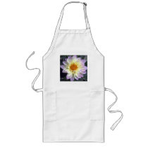 Lavender Creme Dahlia aprons