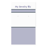 Lavender Earring Cards Lavender Earring Cards
