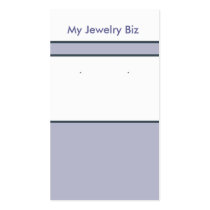 Lavender Earring Cards business cards by HandmadeBiz Lavender Earring Cards business cards