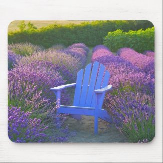 Lavender field, Sequim, Washington mousepad