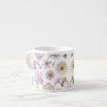 Lavender Floral Deco Espresso Mug mugs