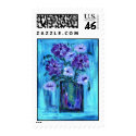 Lavender Floral postage