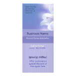 Lavender Floral rack cards
