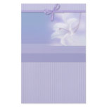 Lavender Floral Stationery