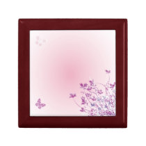 Lavender Floral Tile Gift Box