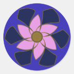 Lavender Flower Mandala Sticker