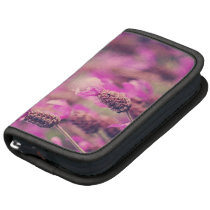 Lavender Garden Photo with Damask Swirls. planners
