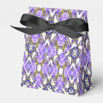 artsprojekt, custom, satin, acessories, holiday, favor boxes, tent, box, bow, lavender, personalized, birthday, wedding, anniversary, project, gift, pattern, decorate, wrap, craft, craft supplies, [[missing key: type_foremost_favorbo]] com design gráfico personalizado