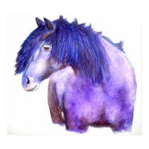 Lavender Horse Poster posters