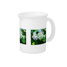 Lavender Hydrangea in Garden Pitcher