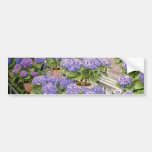 Lavender Hydrangea Macrophylla 'Enziandom' flowers Bumper Stickers