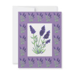 Lavender Invitation